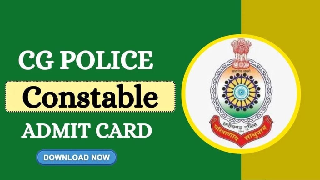 CG Police Constable Physical Exam 2025
