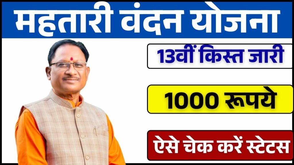 Mahtari Vandana Yojana 13th Installment