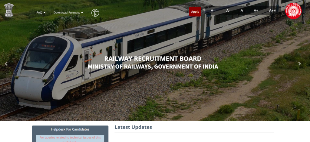 Railway RRB ALP 2025 Notification