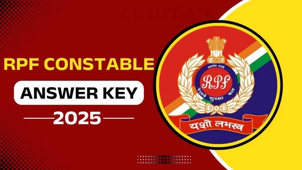 RPF Constable Answer Key 2025